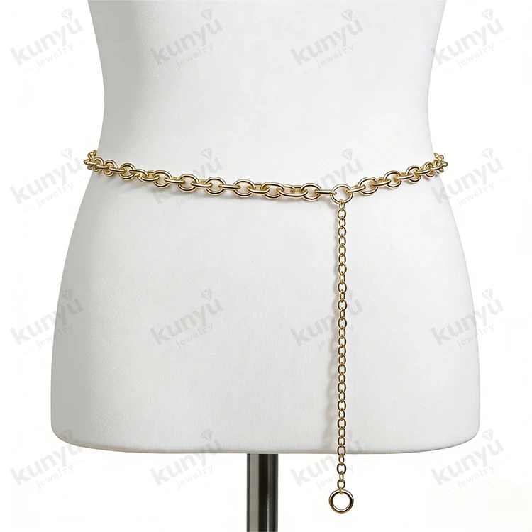 Chunky Metal Chain Belt