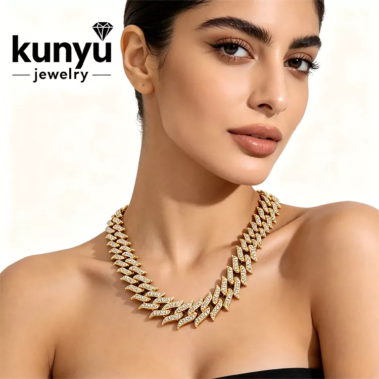 Gold Hip Hop Necklace