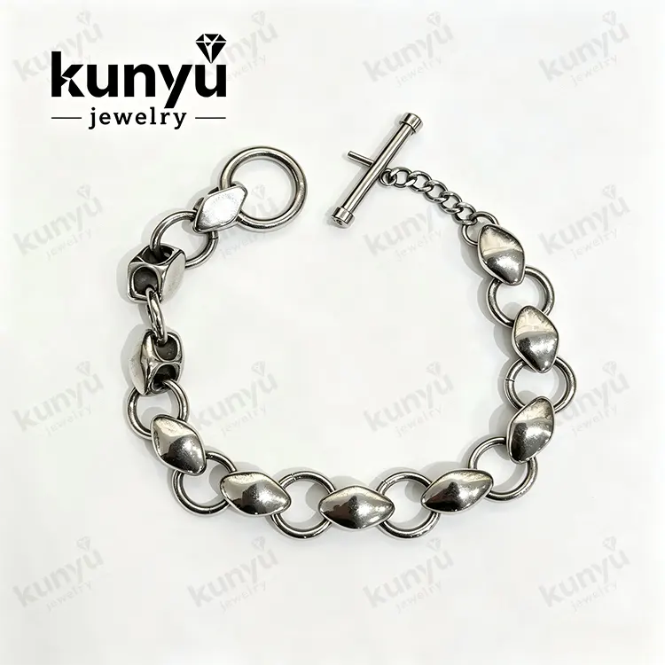 Handcrafted Antique Silver Plated Chain