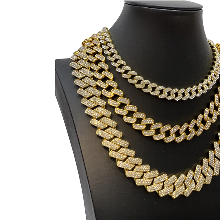 Gold Plated Hip Hop Necklace