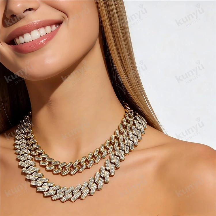 Gold Plated Hip Hop Necklace