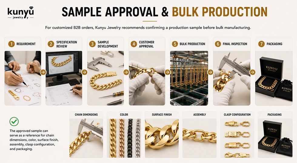 Gold Plated Handmade Chain