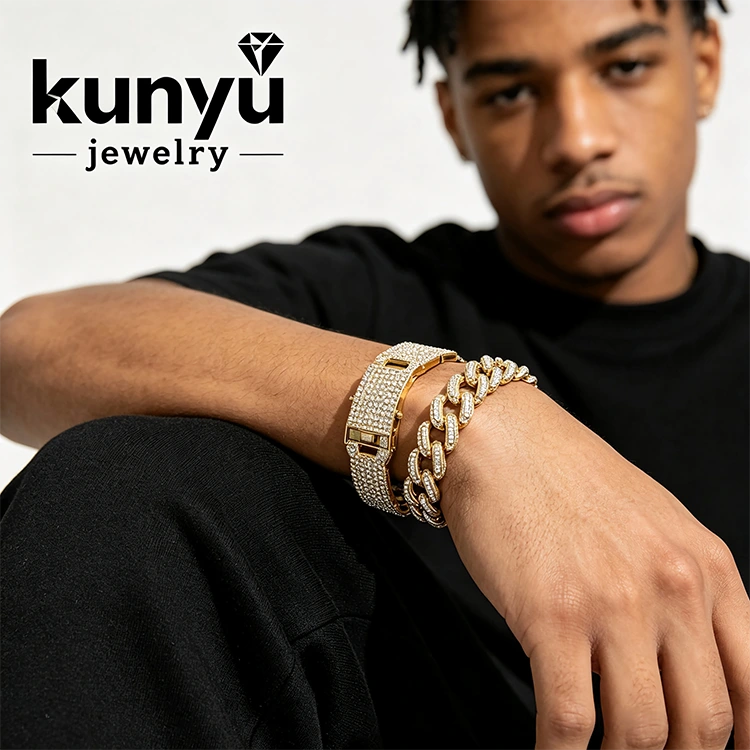 Oversized Hip Hop Bracelet